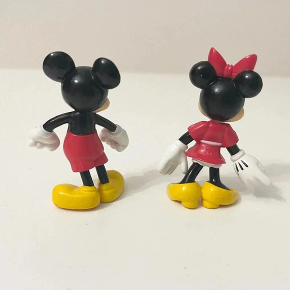Lot  of 6 Disney PVC Figures Mickey Mouse Minnie Donald Daisy Goofy Louie - Picture 3 of 10